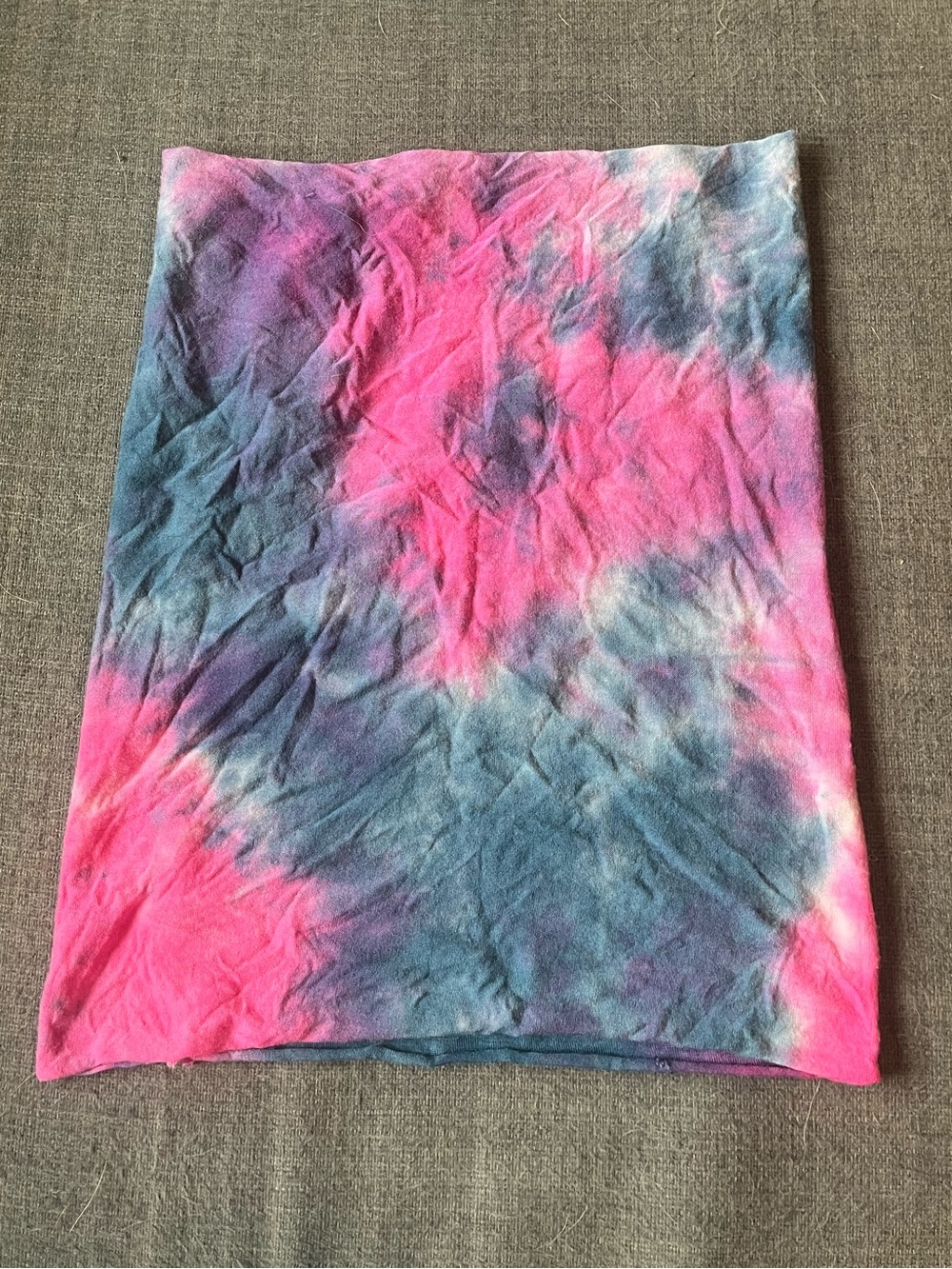Tie-Dye Pink & Blue Multi-Use Fabric